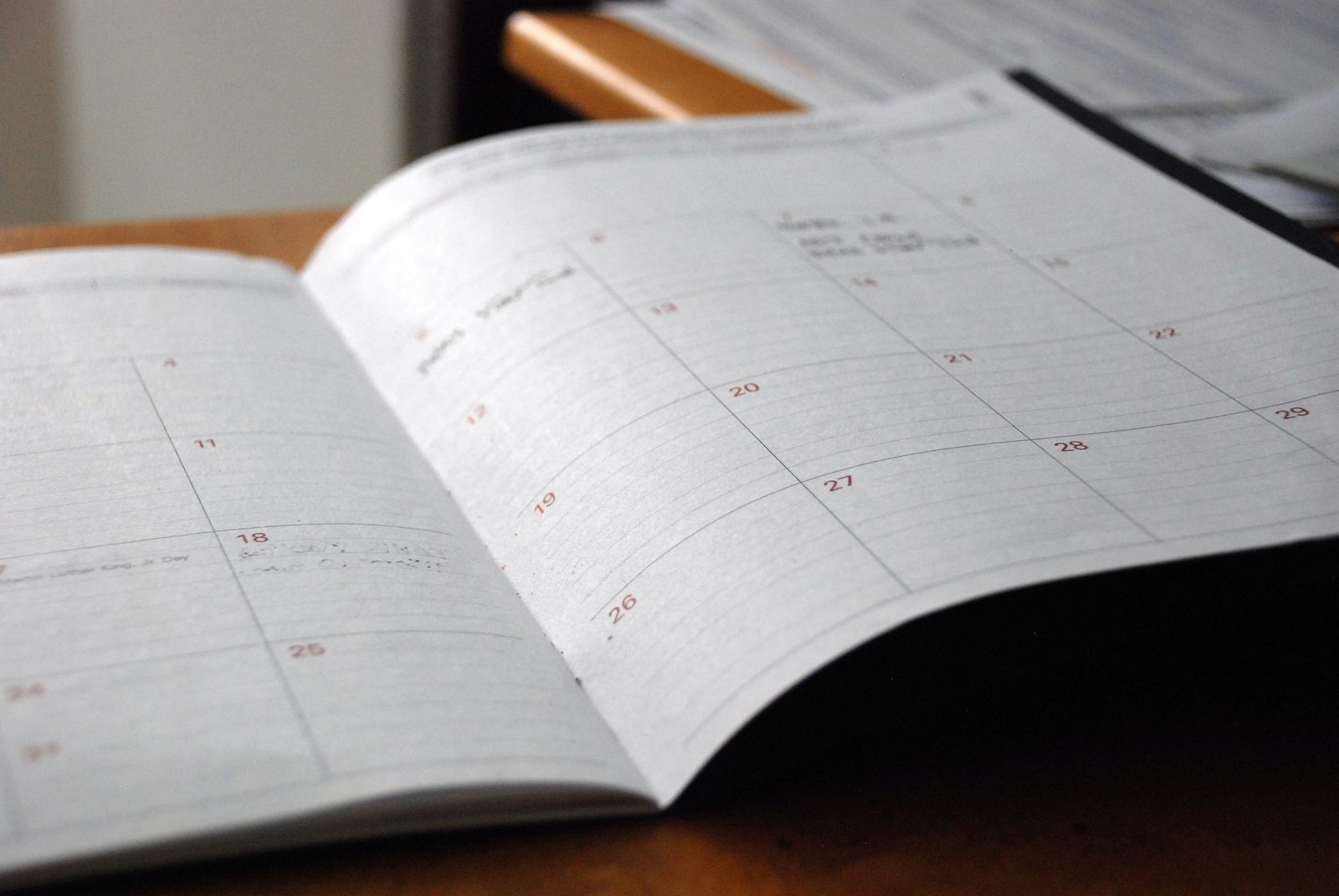 Calendar and planner
