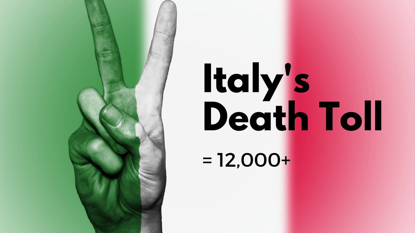Italy's Death Toll Passes 12,000