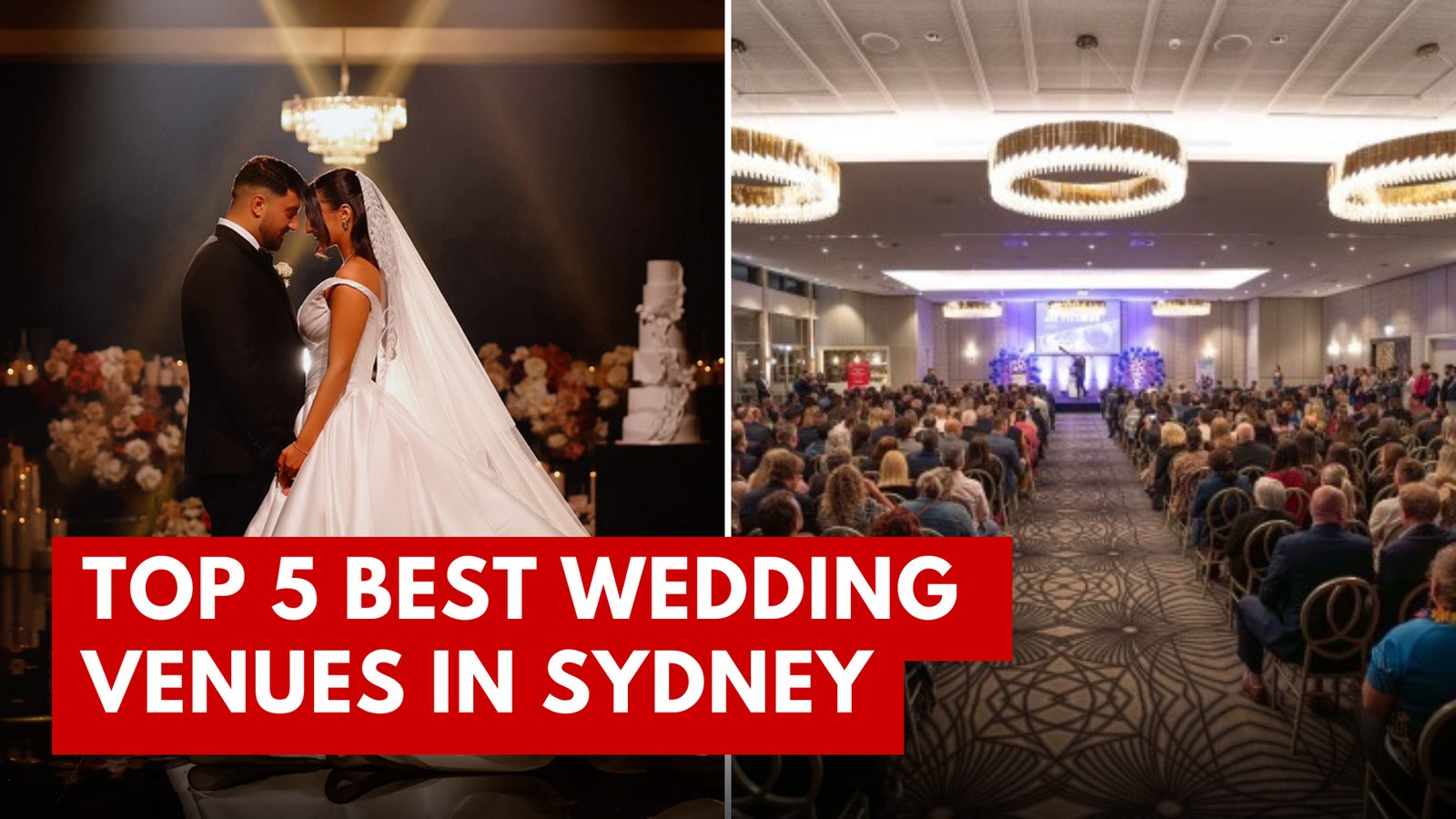 Top 5 Sydney Wedding Venues for Stunning Receptions