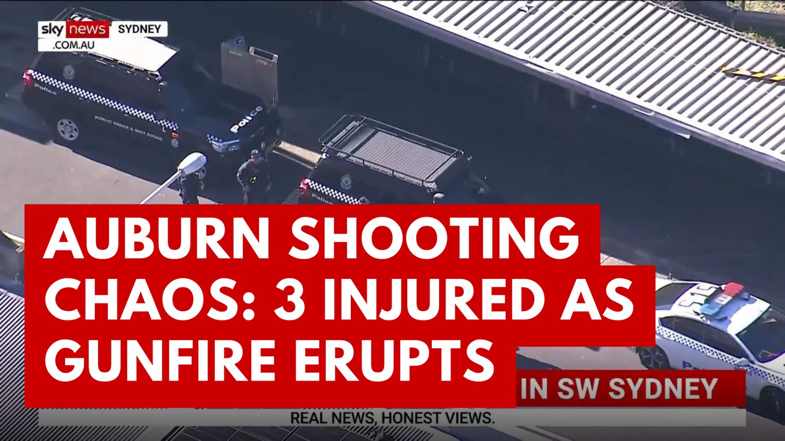 Auburn Shooting Chaos: 3 Injured as Gunfire Erupts on Busy Sydney Street — Locals in Shock