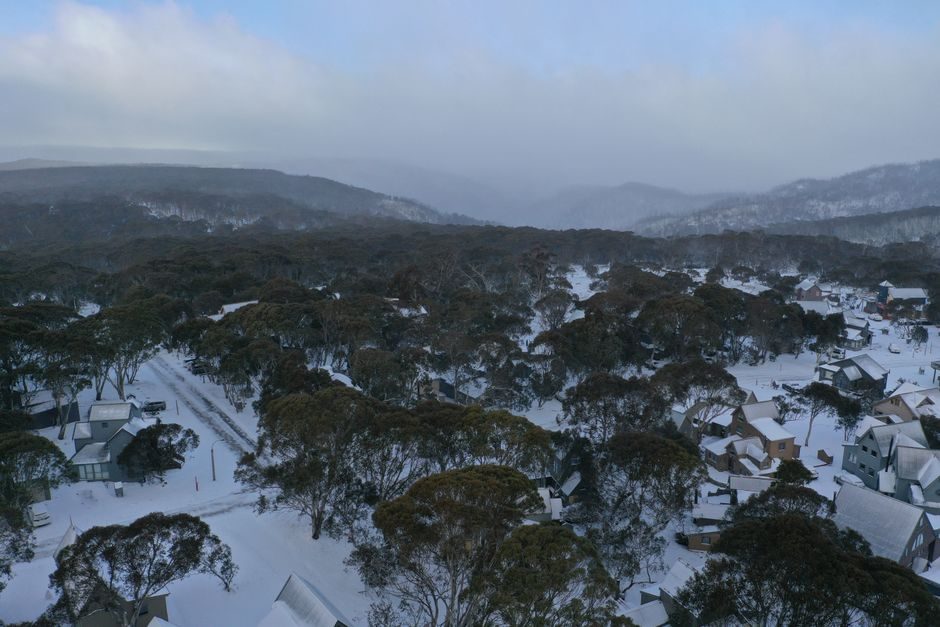 Rain Across Australia as Snow Heads to Victoria's Alps