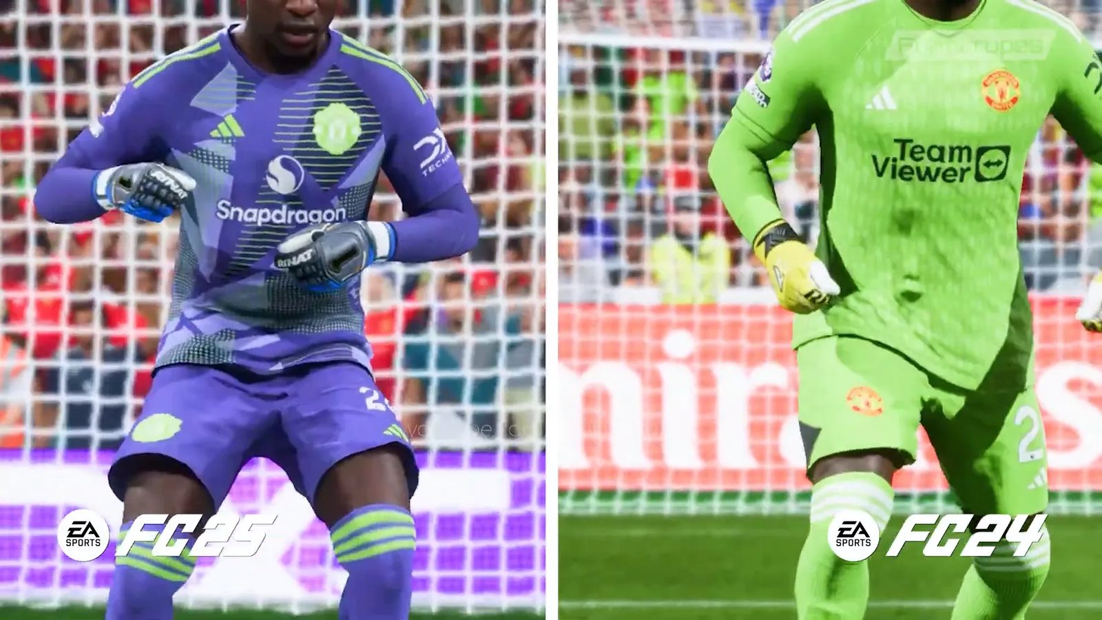 Player graphics in EA FC 25