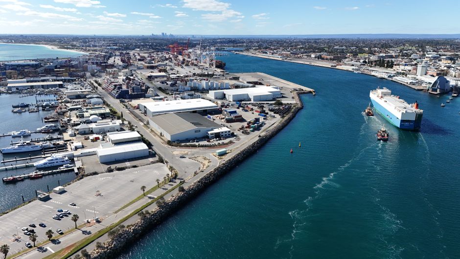 Energy-Efficient Ship MV Baltazar Launched at Fremantle Port with Wind-Powered Technology