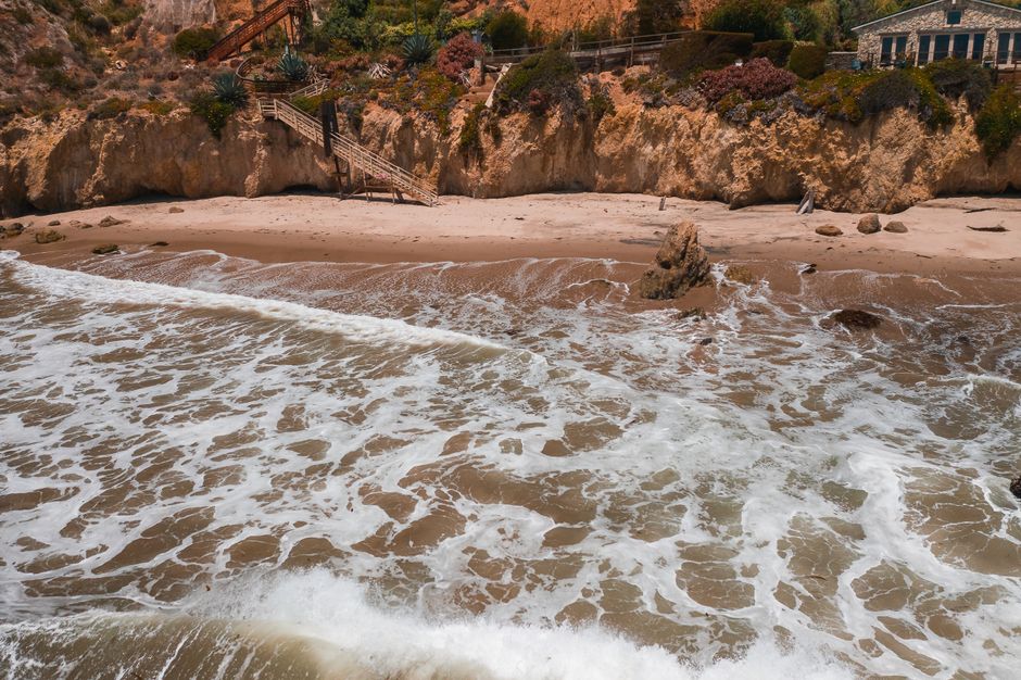 Nicolas Cage's Malibu Mansion Driveway Collapses Into Sinkhole, Triggering Gas Leak