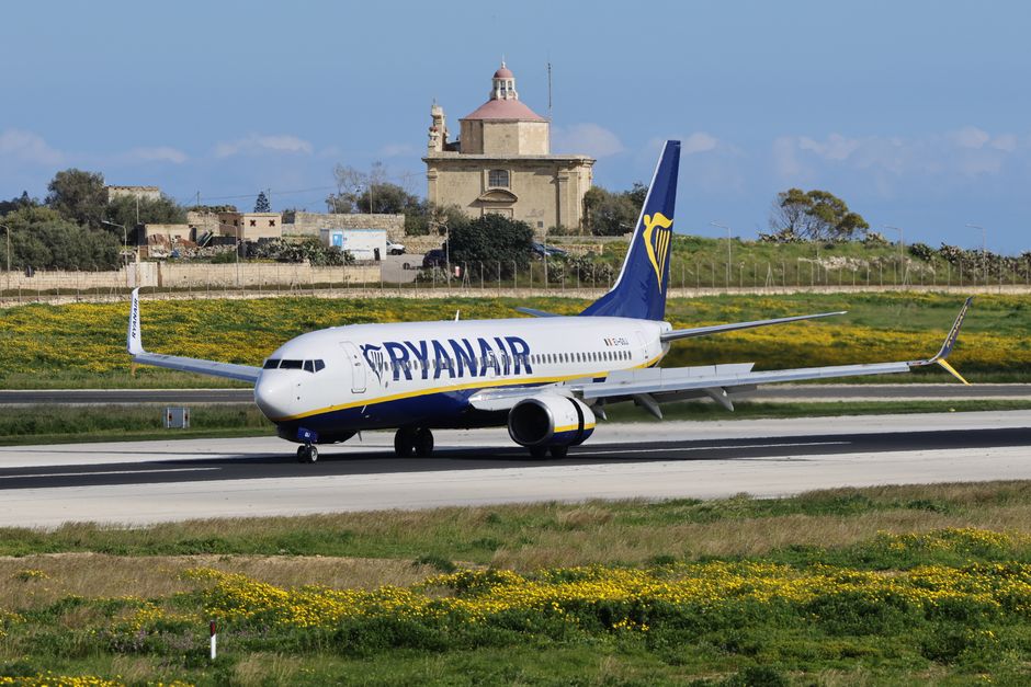 Passenger partially sucked out of window on Ryanair Boeing 737 flight from Greece